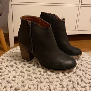 Nordstrom Black Leather Booties